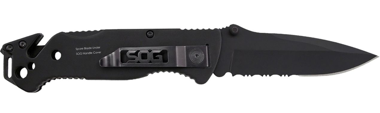 Knives SOG Knives&Tools SOG ESCAPE BLACK
